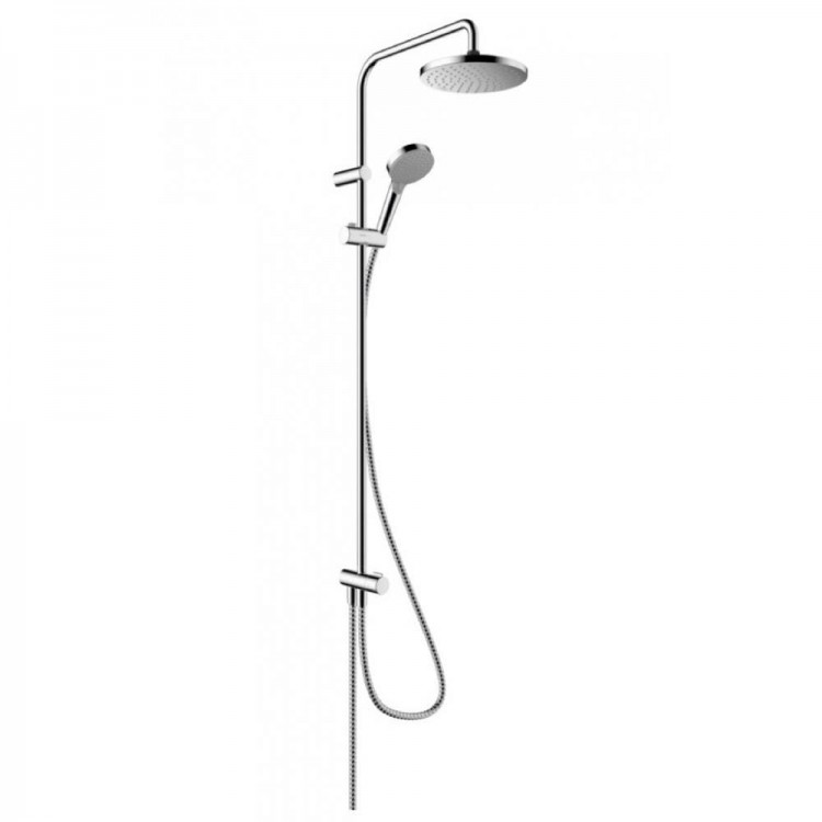 Душевая система наружного монтажа Hansgrohe Vernis Blend 200 Showerpipe Reno Ecosmart 26099000 Душевая система наружного монтажа Hansgrohe Vernis Blend 200 Showerpipe Reno Ecosmart 26099000